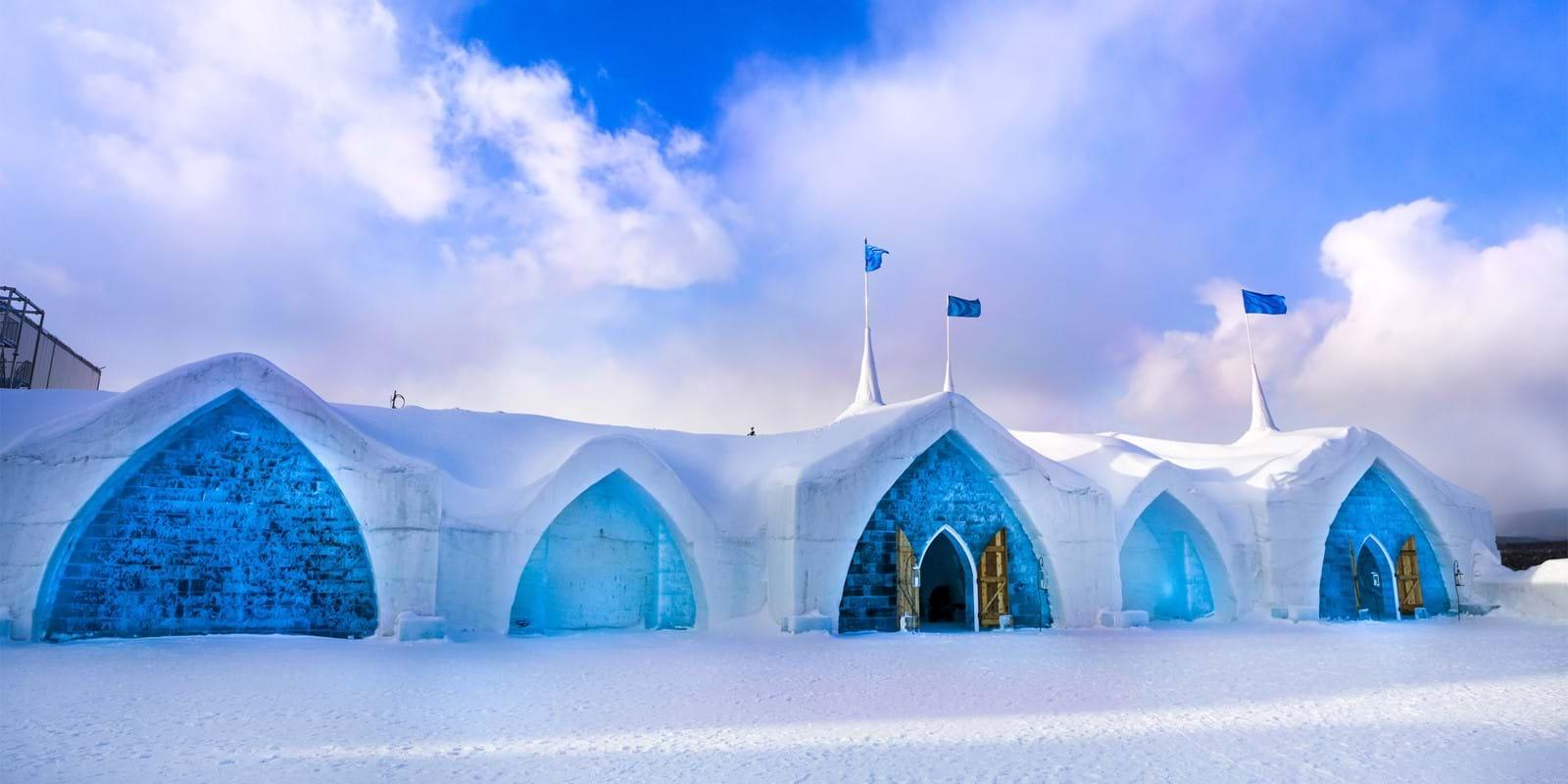 Hotel De Glace Québec Esterno foto