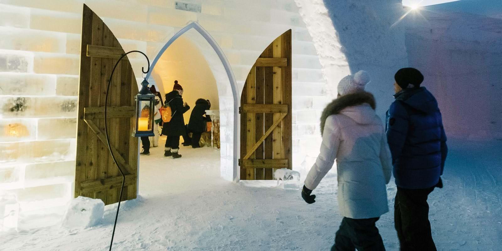 Hotel De Glace Québec Esterno foto