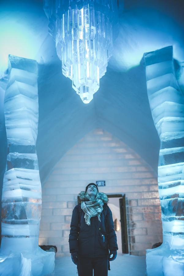 Hotel De Glace Québec Esterno foto