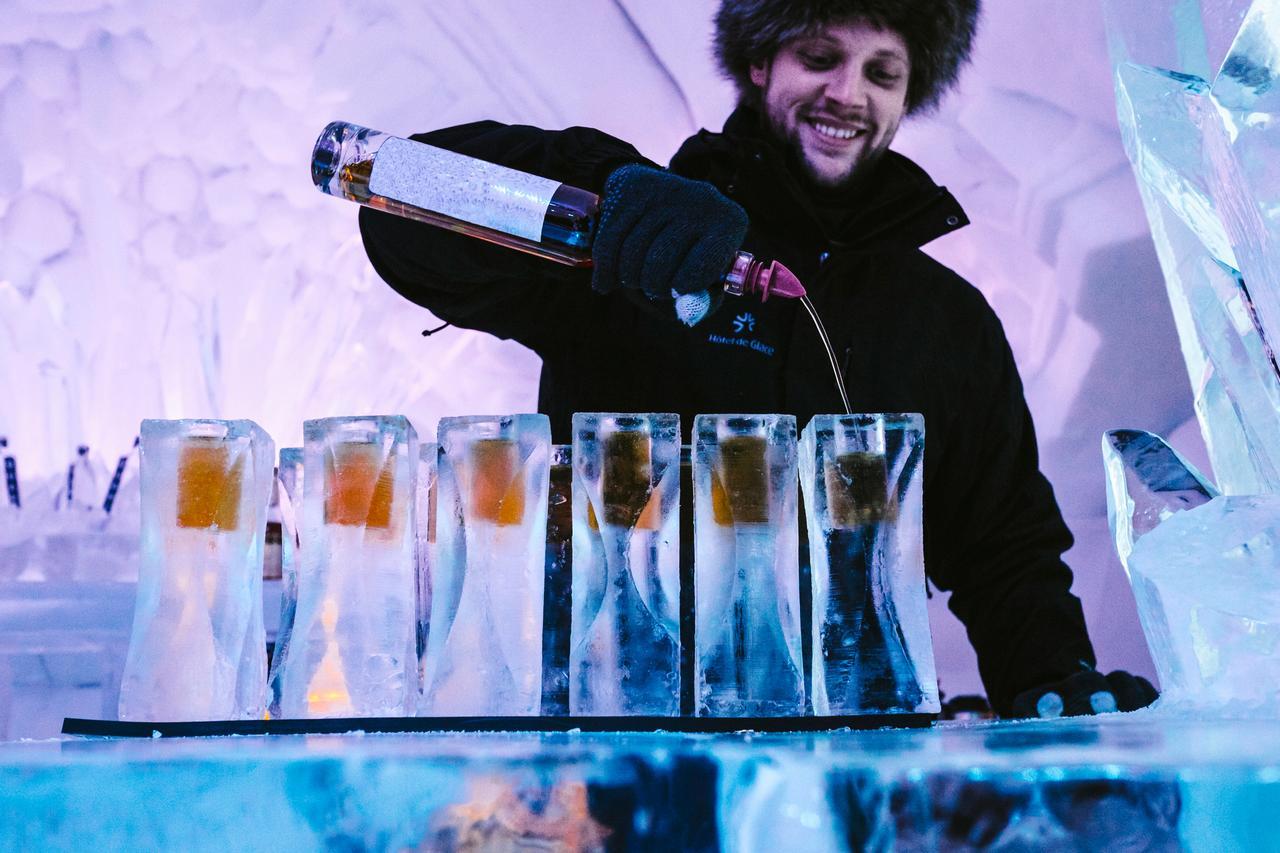 Hotel De Glace Québec Esterno foto