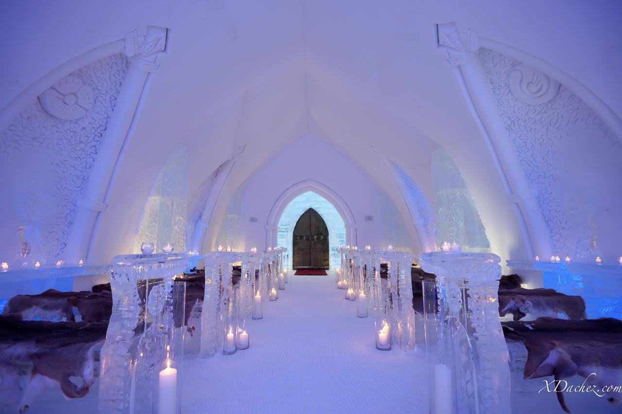 Hotel De Glace Québec Esterno foto