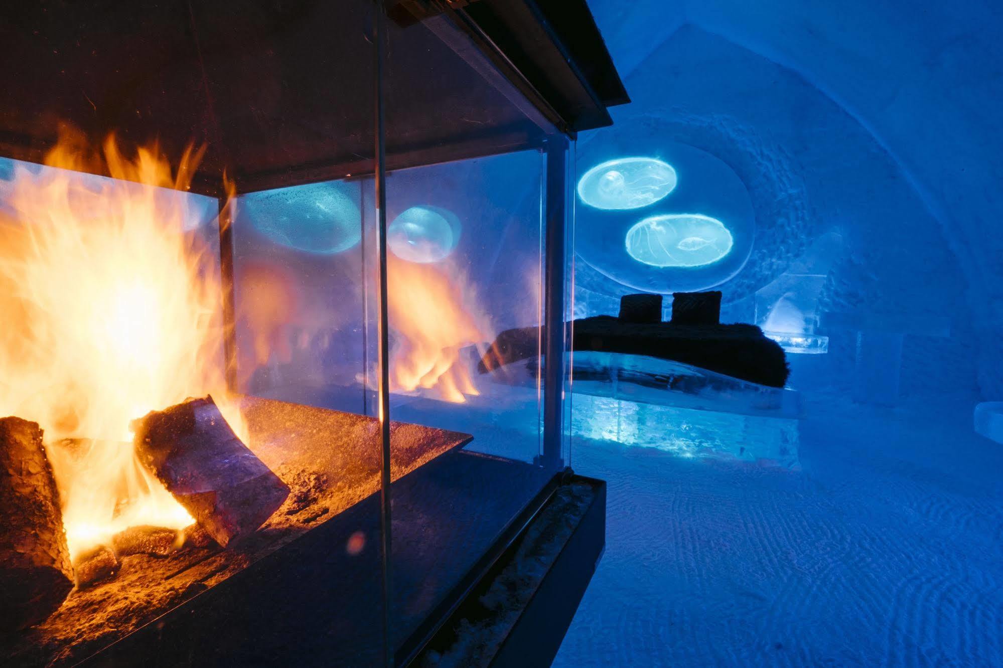 Hotel De Glace Québec Esterno foto