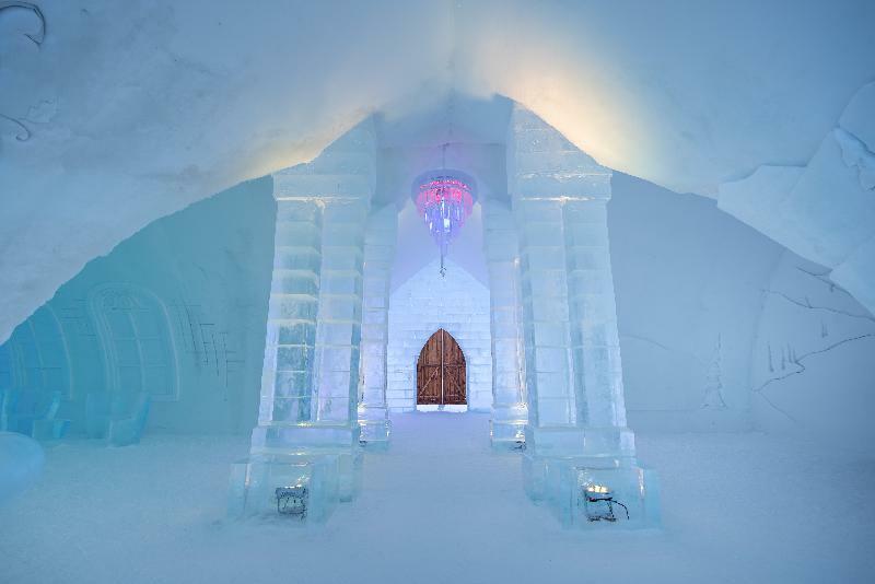 Hotel De Glace Québec Esterno foto