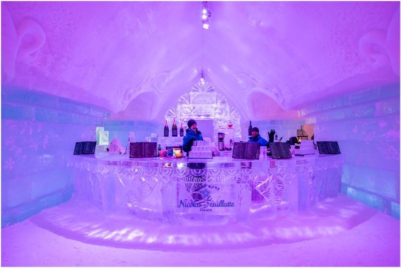 Hotel De Glace Québec Esterno foto