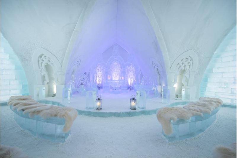 Hotel De Glace Québec Esterno foto